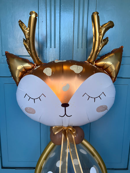 4ft Reindeer with balloon belly