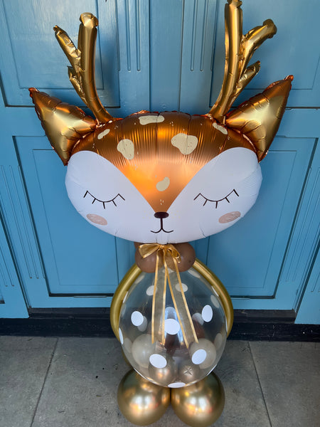 4ft Reindeer with balloon belly
