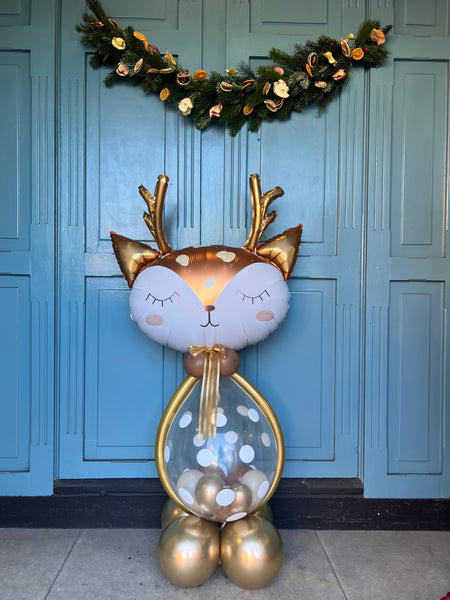 4ft Reindeer with balloon belly