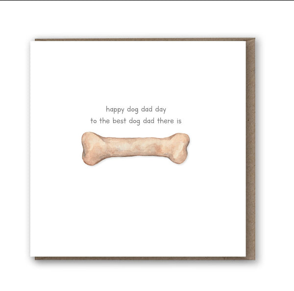 Dog Dad Father's Day card