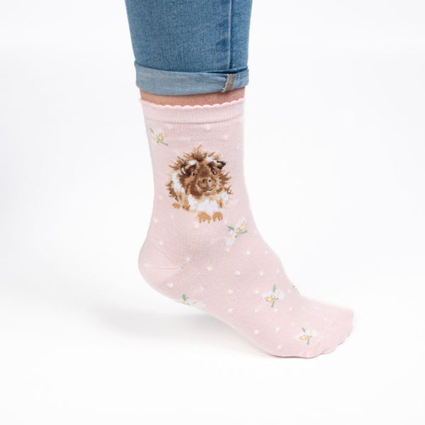 'GRINNY PIG' GUINEA PIG socks