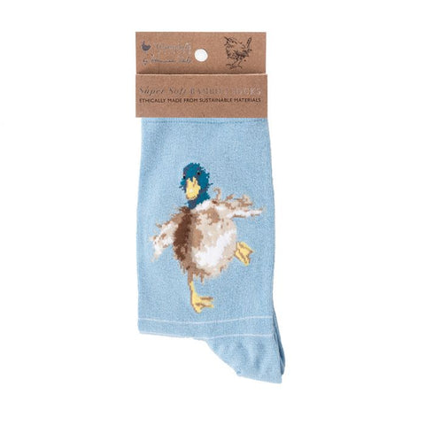 'A WADDLE AND A QUACK' DUCK SOCKS