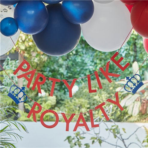 Party Like Royalty Banner - 1.8m