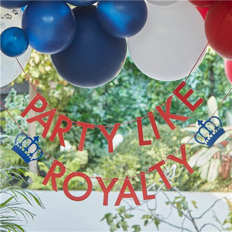 Party Like Royalty Banner - 1.8m