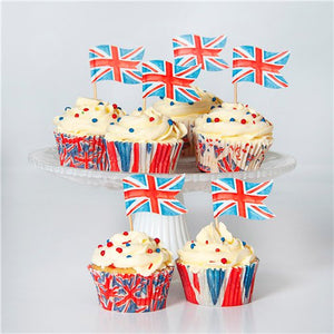 Union Jack Flag Picks