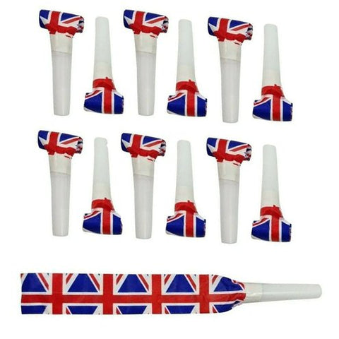 Union Jack Party Blowers