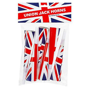 Union Jack Party Horns
