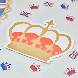 Royal Crown Shaped Paper Napkins - 33cm