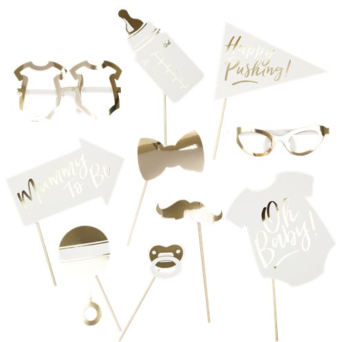 Oh Baby Photo Booth Props