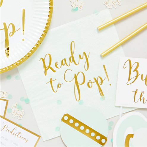 Ready To Pop Paper Napkins - 33cm