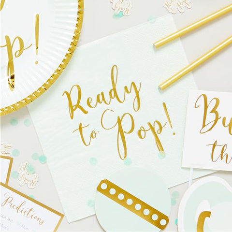 Ready To Pop Paper Napkins - 33cm