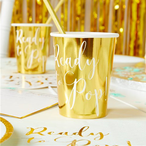 Ready To Pop Paper Cups - 250ml