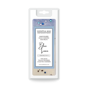Blue Linen Snap Bar