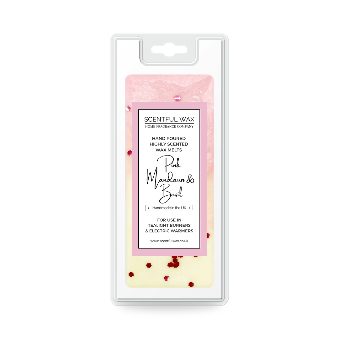 Pink Mandarin & Basil Snap Bar