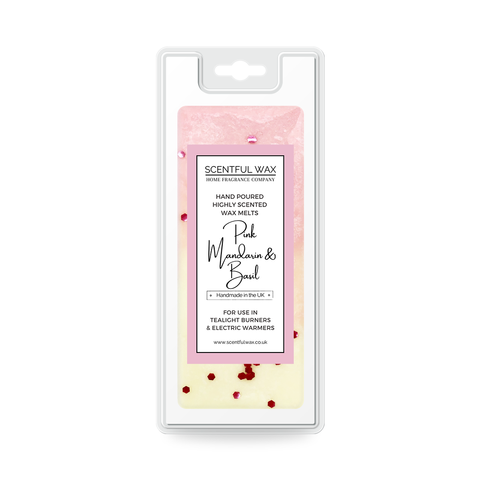 Pink Mandarin & Basil Snap Bar