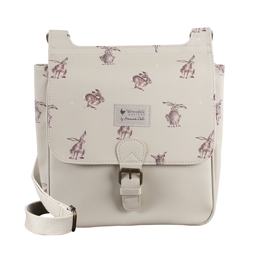 'Leaping Hare' hare satchel bag