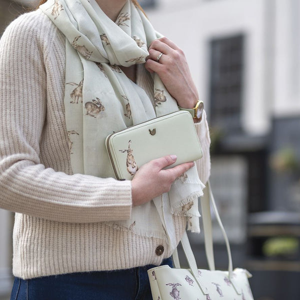 'Hare-Brained' Hare Large Purse
